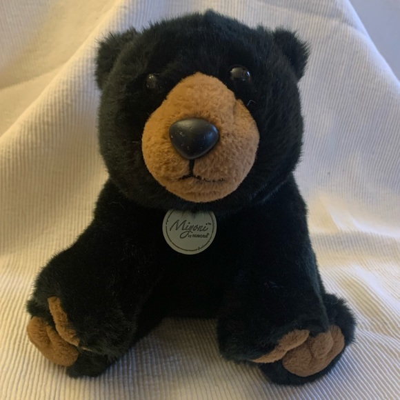 4 Aurora Miyoni Tots stuffed animals painted horse black bear corgi labradoodle - Picture 6 of 10